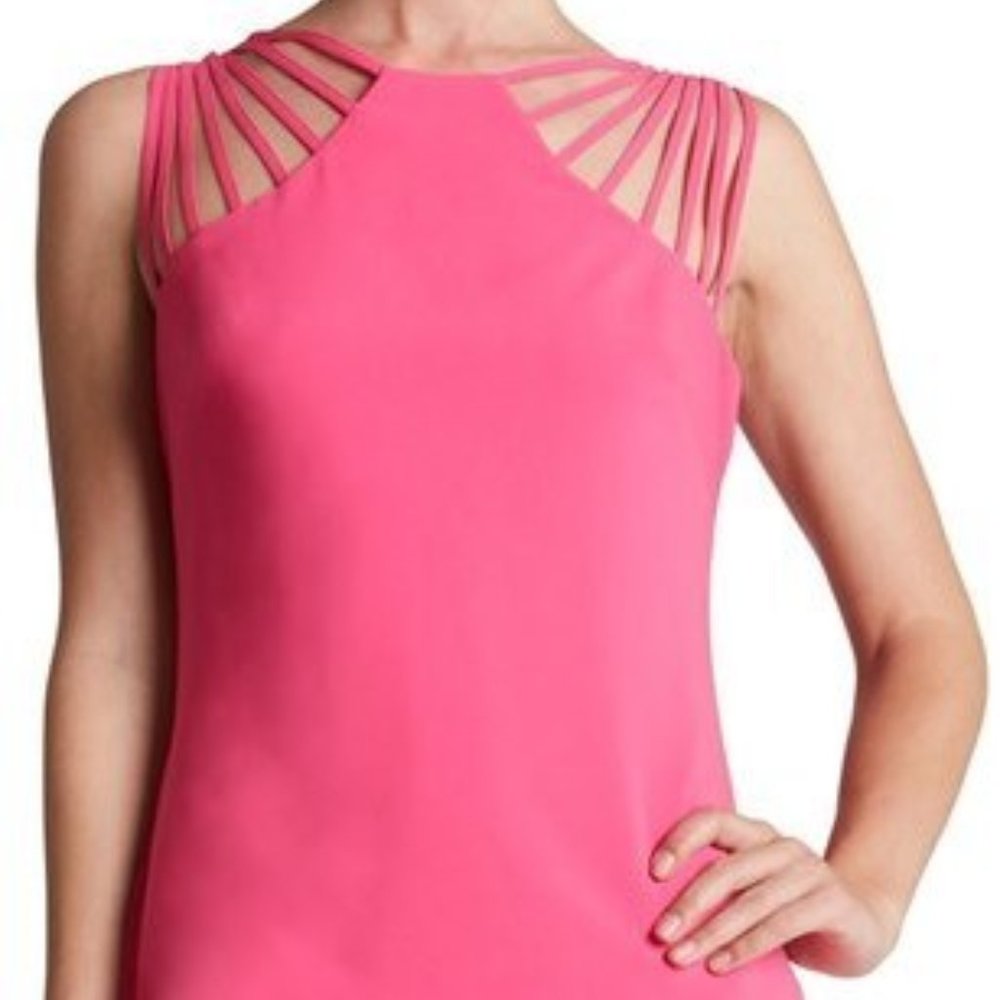NWT Dress The Population "Cora" Hot Pink Mini Dress